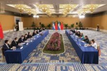Reunión del Comité Presidencial Argentino y los gobernadores de las provincias de Río Negro, Buenos Aires y Catamarca con representantes del gobierno chino en Beijing, 2022