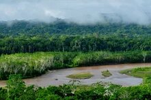 Fluss im Nationalpark Madidi in Bolivien