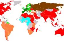 Mapa de la integración económica