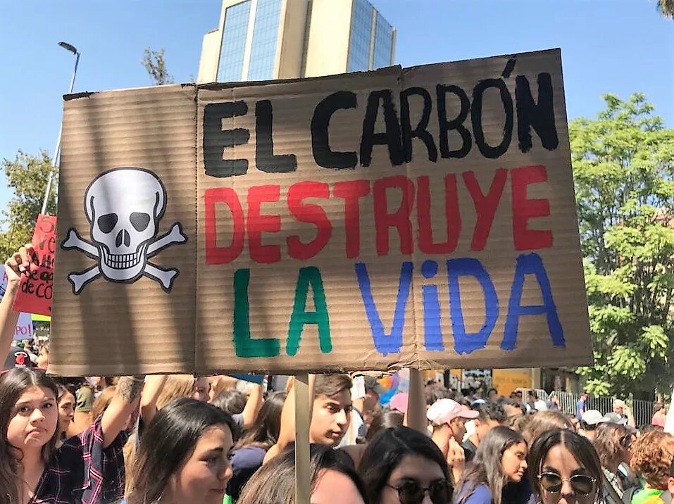 El carbón destruye la vida 