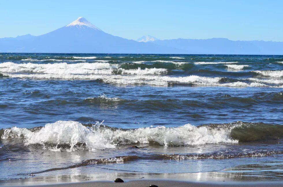 Océano Chile Volcán Osorno 