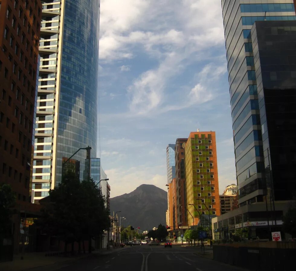 Distrito financiero de Santiago