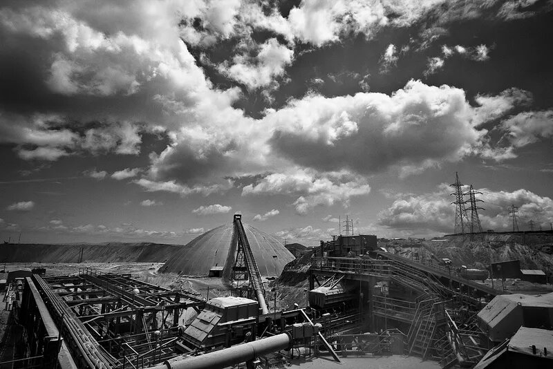 Extracción de cobre en la mina de Chuquicamata, Chile Extracción de cobre en la mina de Chuquicamata, Chile