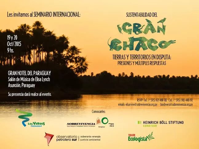 Seminario-Taller: Sustentabilidad del Gran Chaco